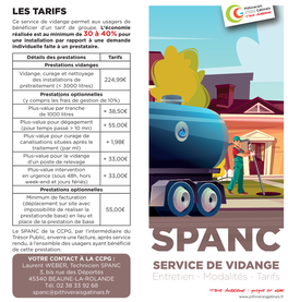 Brochure Service De Vidange