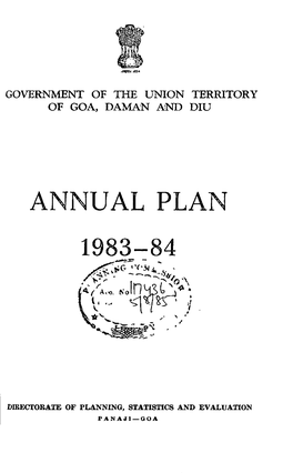 Annual Plan 1981-84