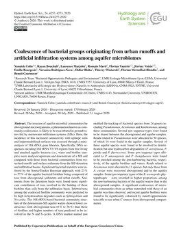 Articles (Mansour Et Al., and Particularly on Aquatic Environments (Konrad and Booth, 2018)