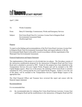 City of Toronto Customized Global Template