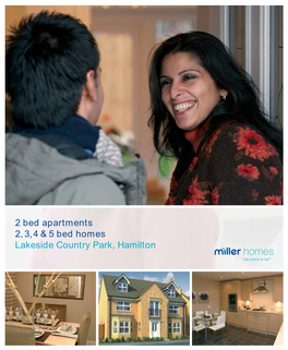 2 Bed Apartments 2, 3,4 & 5 Bed Homes Lakeside Country Park