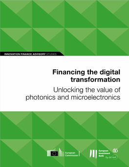 Financing the Digital Transformation: Unlocking the Value of Photonics
