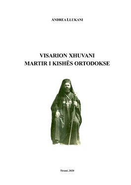 Visarion Xhuvani Martir I Kishës Ortodokse