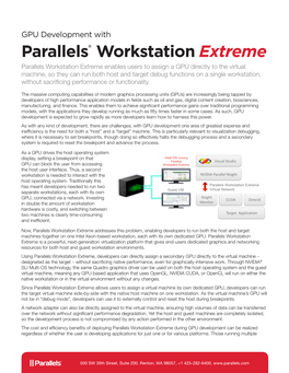 Parallels® Workstation Extreme