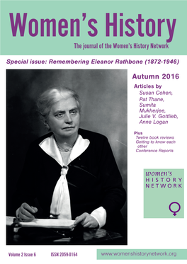The Journal of the Women's History Network Autumn 2016