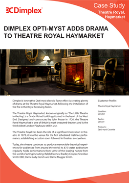 Theatre Royal Haymarket