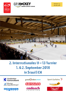 13 Turnier 1. & 2. September 2018 in Scuol