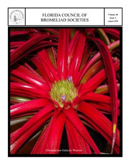 FLORIDA COUNCIL of BROMELIAD SOCIETIES Page 2