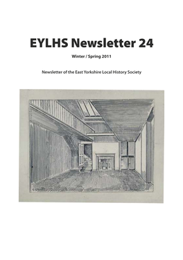 EYLHS Newsletter 24 Winter / Spring 2011