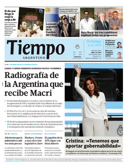 Radiografía De La Argentina Que Recibe Macri