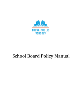 School Board Policy Manual