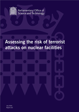 Assessing the Risk of Terrorist Attacks on Nuclear Facilities Summary