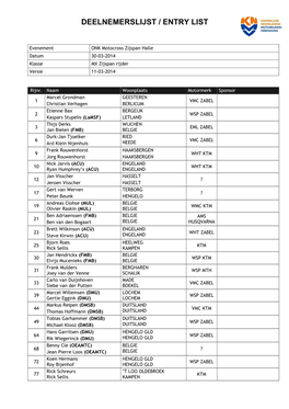 Halle 30-03 MX Zijspan