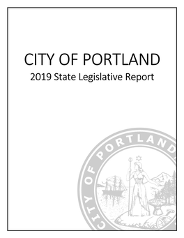 2019 State Legislative Report