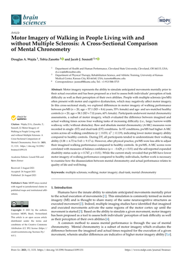 A Cross-Sectional Comparisonof Mental Chronometry