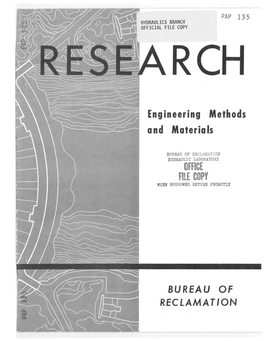 Engineering Methods and Materials