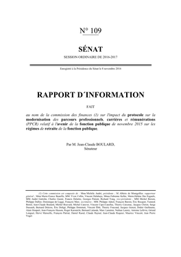 Modèle Pour La Frappe Des Rapports Parlementaires