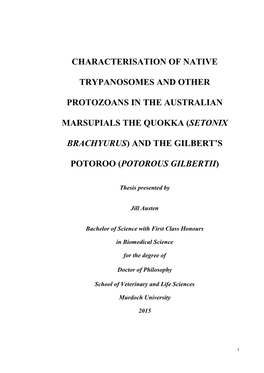 Characterisation of Native