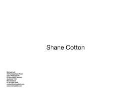 Shane Cotton