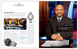 Michael Wilbon | Doing What He Loves Best Text By: Keith W