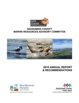 Snohomish County Marine Resources Advisory Committee