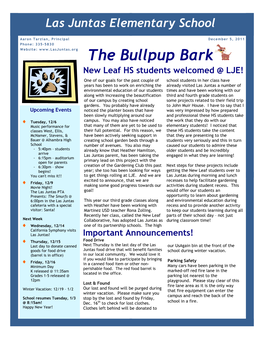 The Bullpup Bark