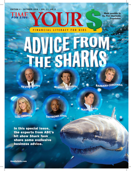 Shark Tank Share Some Exclusive Business Advice