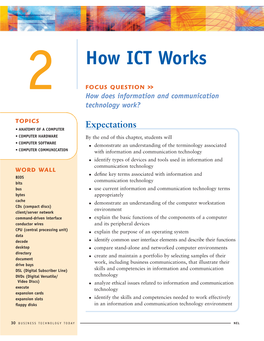 How ICT Works
