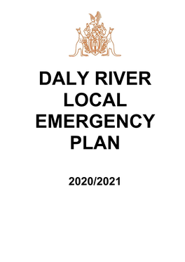 Daly River Local Emergency Plan
