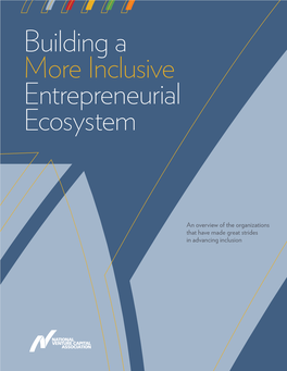 Building a More Inclusive Entrepreneurial Ecosystem