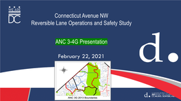 DDOT Presentation on Conn Ave Reversible Lanes 2-22