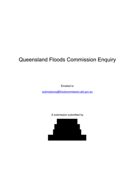 Queensland Floods Commission Enquiry