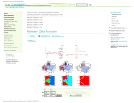 Riemann Zeta Function -- from Wolfram Mathworld