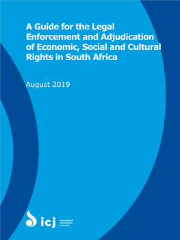 ESCR Litigation, Research and Advocacy in South Africa