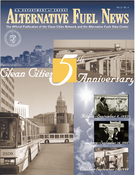 ALTERNATIVE FUEL NEWS the Official Publication of the Clean Cities Network and the Alternative Fuels Data Center