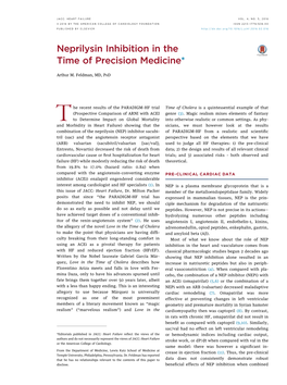 Neprilysin Inhibition in the Time of Precision Medicine∗