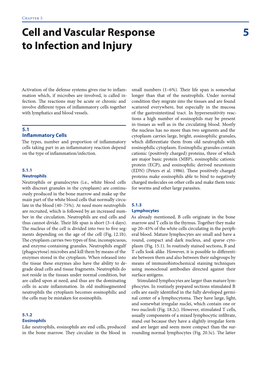 Cell and Vascular Response to Infection and Injury 5