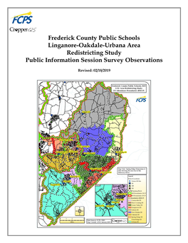 Frederick County Public Schools Linganore-Oakdale-Urbana Area