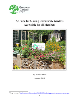 Accessible Community Gardens