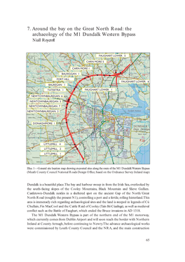 The Archaeology of the M1 Dundalk Western Bypass Niall Roycroft