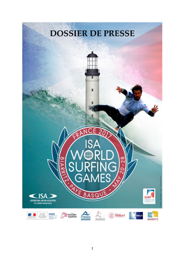 Dossier De Presse Championnat Du Monde De Surf 2017.Pdf
