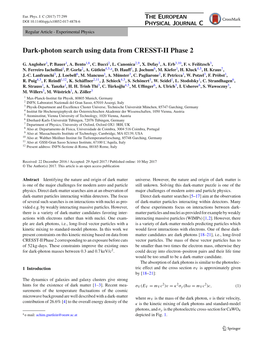 Dark-Photon Search Using Data from CRESST-II Phase 2