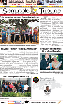 Big Cypress Community Celebrates 115Th Anniversary Tribal