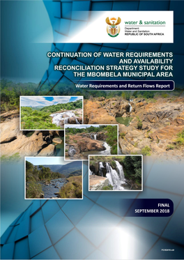 Mbombela Recon Water Requirements and Return Flows Final Sep2018 2