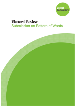 Electoral Review Submission on Pattern of Wards