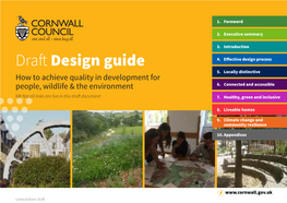 Cornwall Council Design Guide