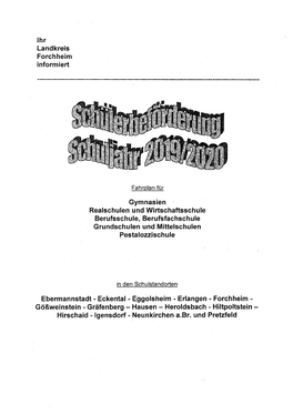 Lhr Landkreis Forchheim Informiert Gymnasien Realschulen Und