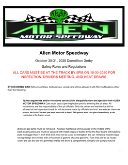 Alien Motor Speedway