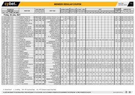 Midweek Regular Coupon 02/07/2021 09:56 1 / 5