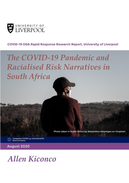 The COVID-19 Pandemic and Racialised Risk Narratives in South